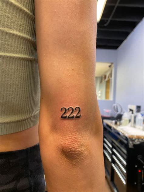 222 tattoo|222 Tattoo Meaning and Symbolism: Decoding the。